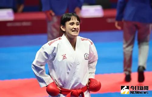 ▲谷筱霜在杭州亞運空手道女子50公斤級完成金牌2連霸，也宣布交棒給後輩，本屆名古屋亞運未參賽。（圖／記者葉政勳攝）