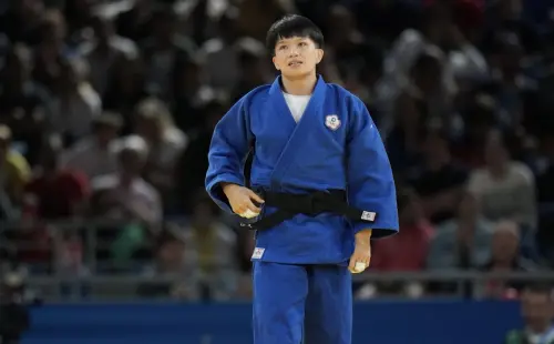 ▲中華隊柔道女將林真豪在巴黎奧運16強不敵哈薩克選手,無緣進入敗部復活,也宣告奧運之旅告終,讓她留下不甘心的淚水。(圖/中華奧會提供) ▲2026名古屋亞運,中華隊柔道女將林真豪參加女子48公斤級賽事。(圖/中華奧會提供)