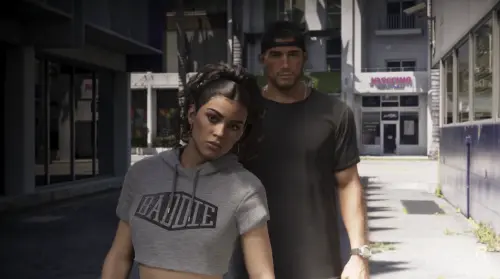 ▲《GTA 6》中的男女雙主角有感情發展。(圖/翻攝自Rockstar Games YT) ▲Rockstar Games 提及,《GTA6》發售前試玩時,大約花費了長達80個小時才通關。(圖/翻攝自Rockstar Games YT)