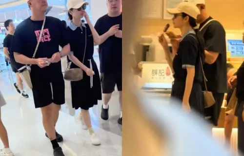 景甜遭爆料後,被捕捉現身商場逛街,照片在微博瘋傳。(圖/翻攝自微博) ▲景甜遭爆料後,被捕捉現身商場逛街,照片在微博瘋傳。(圖/翻攝自微博)