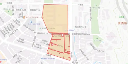 ▲台北市9月1日停水範圍。(圖/自來水公司water.gov.tw) ▲台北市信義區9月1日停水範圍。(圖/自來水公司water.gov.tw)