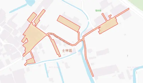▲台北市9月1日停水範圍。(圖/自來水公司water.gov.tw) ▲台北市士林區9月1日停水範圍。(圖/自來水公司water.gov.tw)