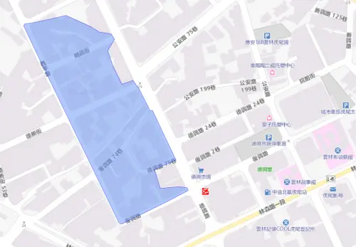 ▲雲林縣9月1日停水範圍。(圖/自來水公司water.gov.tw) ▲雲林縣9月1日停水範圍。(圖/自來水公司water.gov.tw)