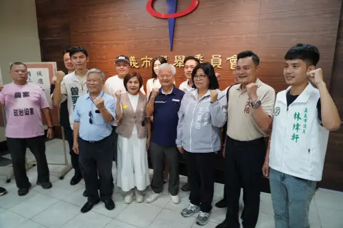 王美惠今登記參選。(圖/王美惠辦公室提供) ▲王美惠今登記參選。(圖/王美惠辦公室提供)